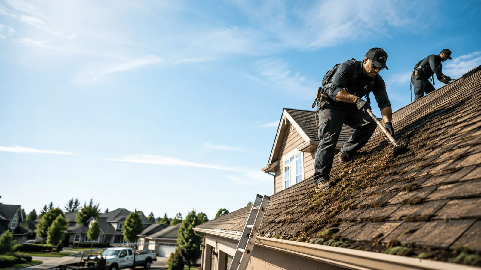 Roof Moss Removal in Pleasant View, CO near me